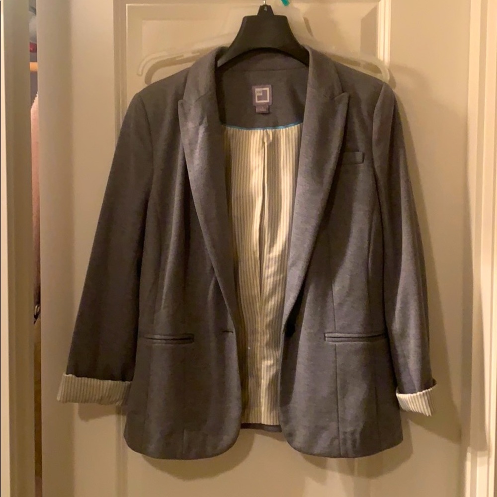 Jcpenny small gray jacket